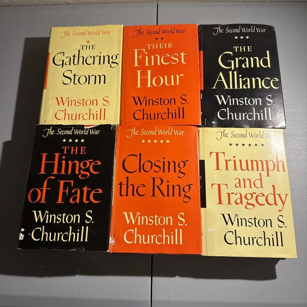 Winston Churchill, The Second World War 6 volume set